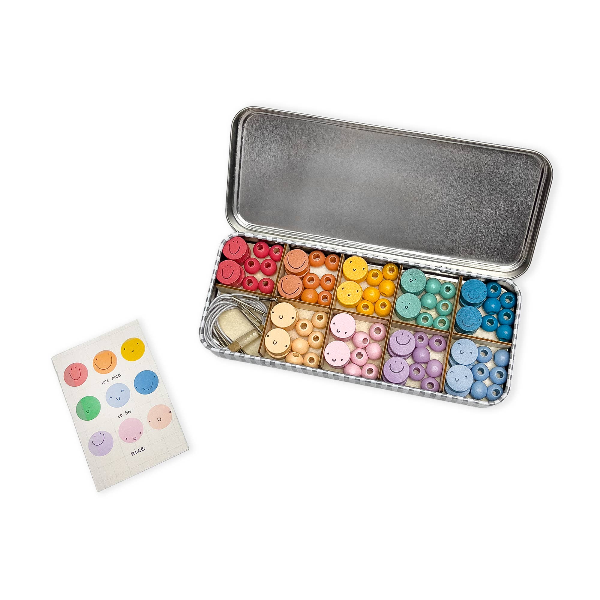 Cotton Twist It's Nice To Be Nice Bracelet Beading Kit for Children - Image 7