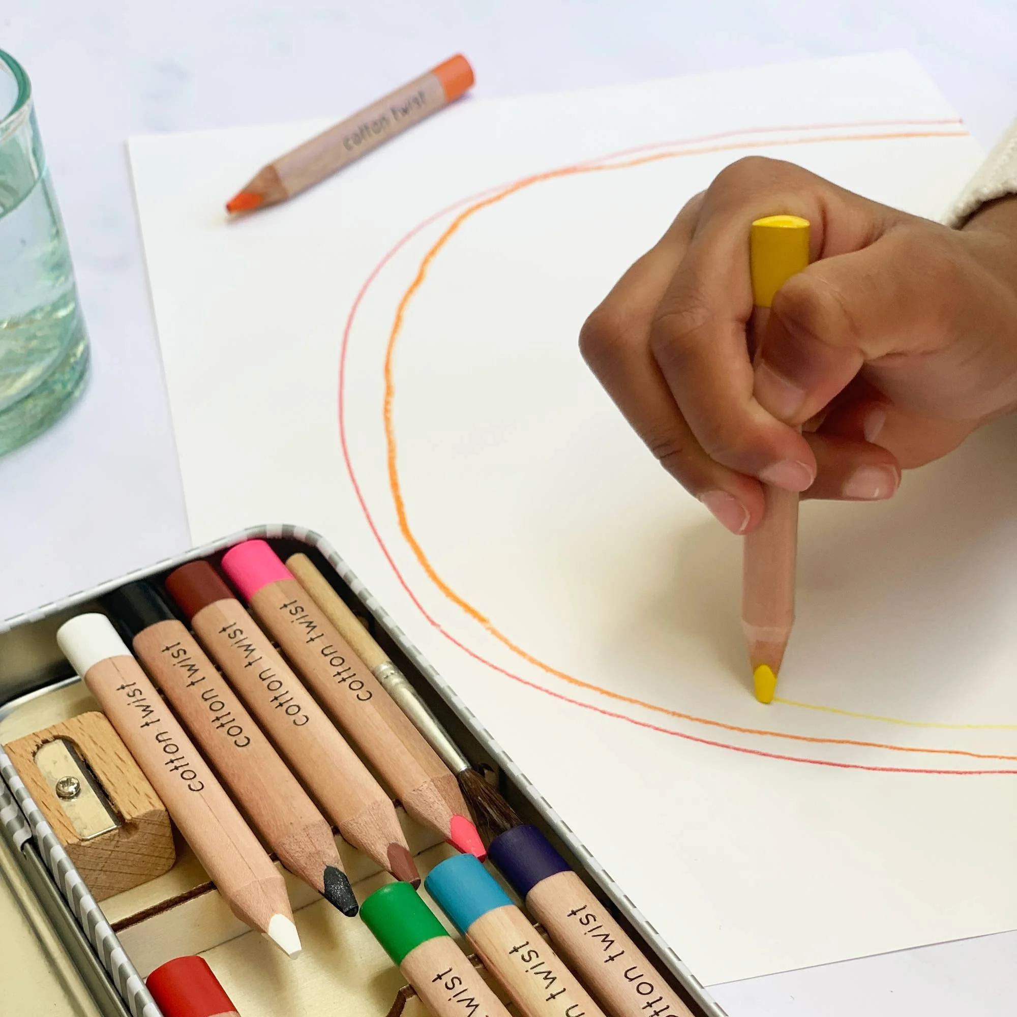 Cotton Twist Jumbo Watercolour Pencils Set - Image 9