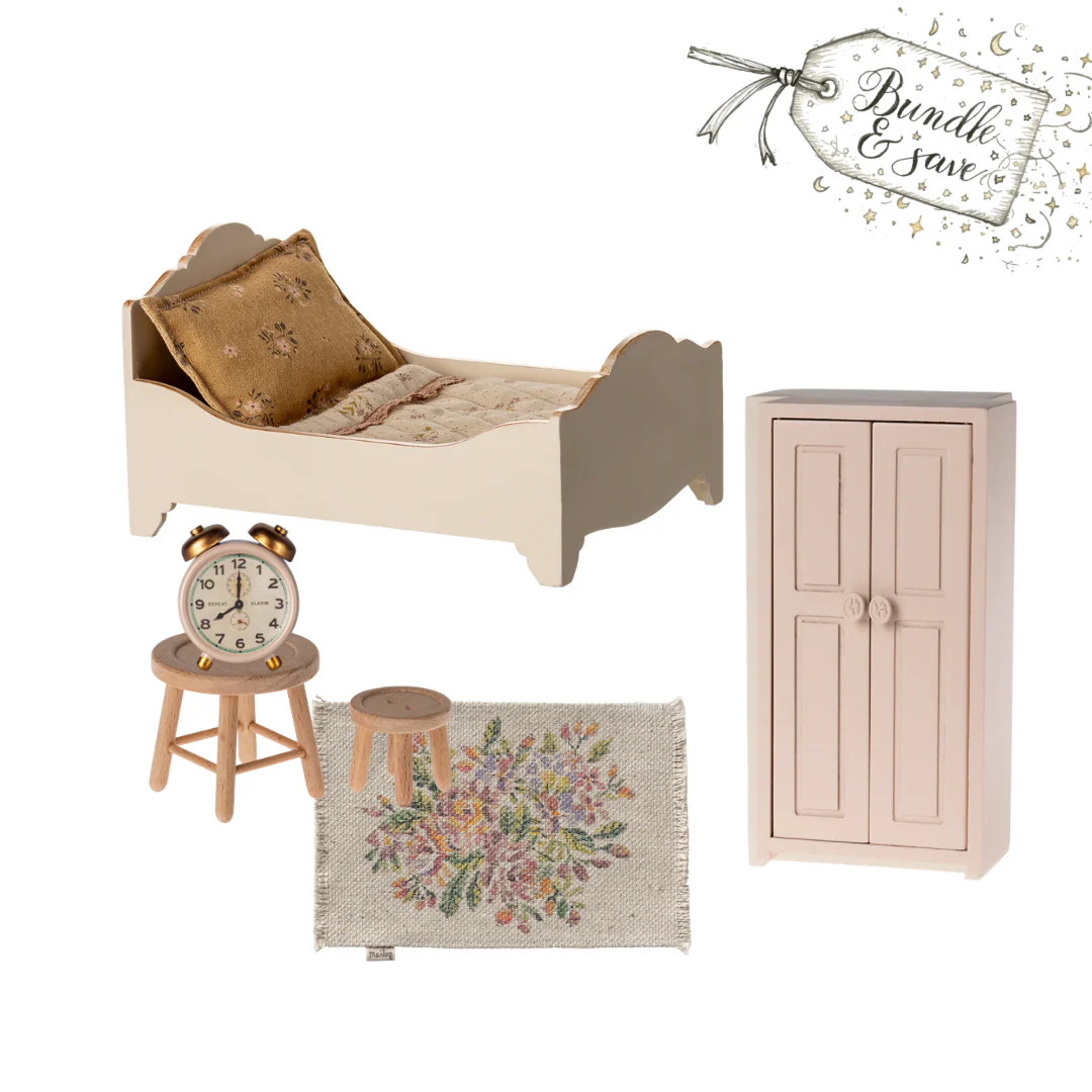Maileg Bedroom Bundle - Double bed