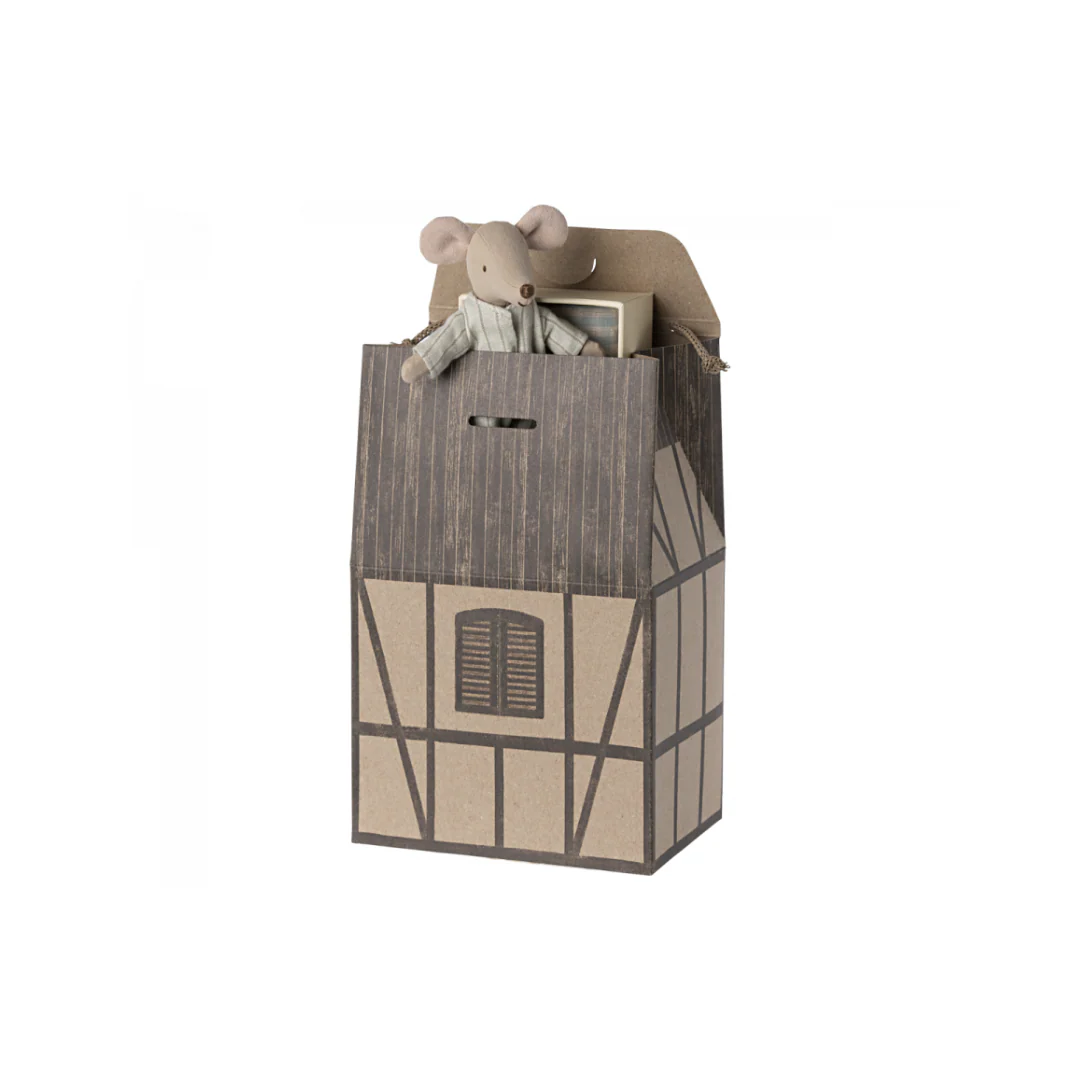 Maileg Farmhouse bag - Brown - Image 3