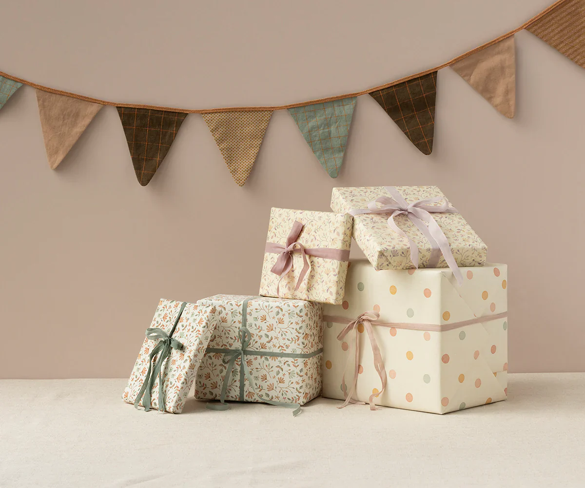 Maileg Gift wrap, 10m - Merle - Image 3