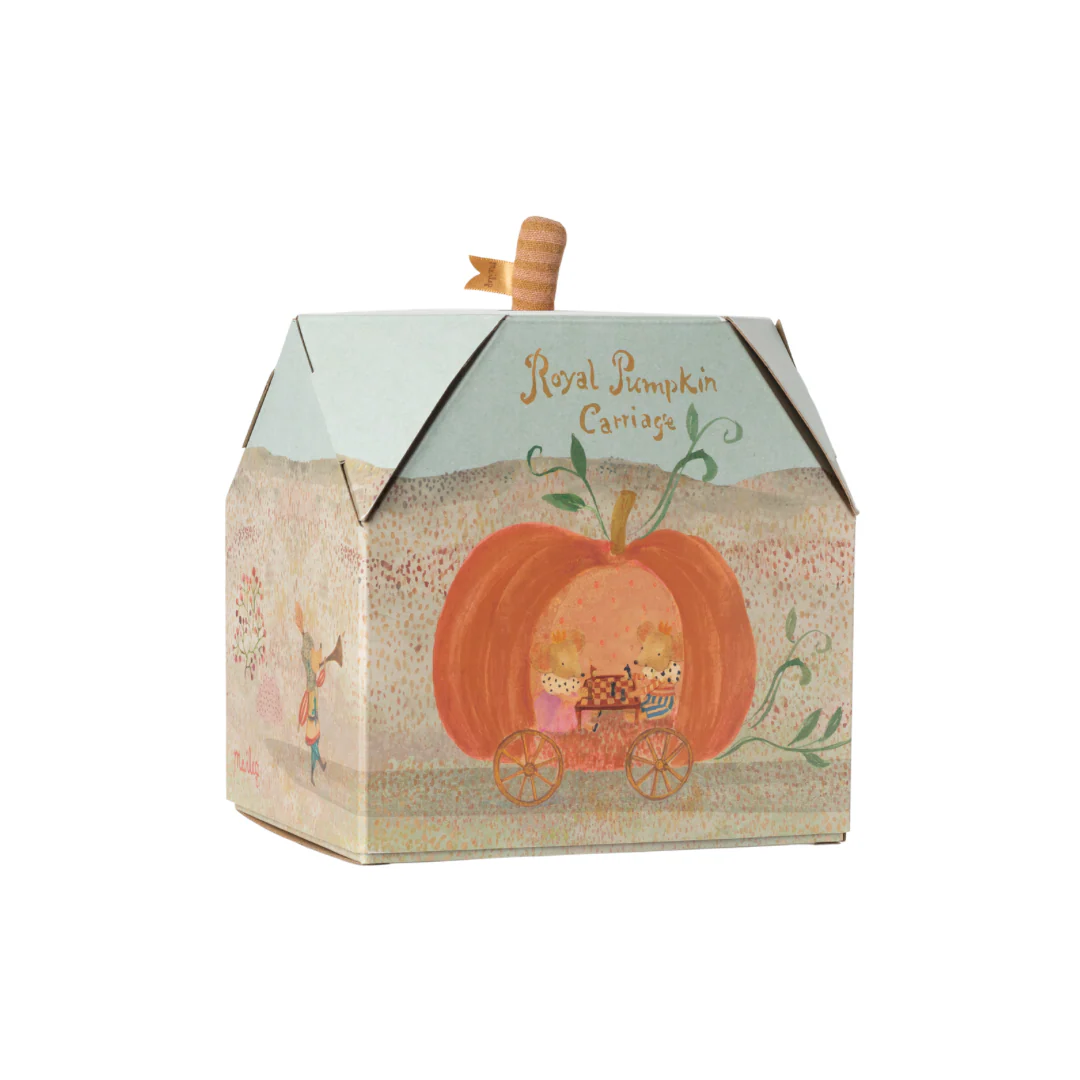 Maileg Pumpkin Carriage, Mouse - Image 3