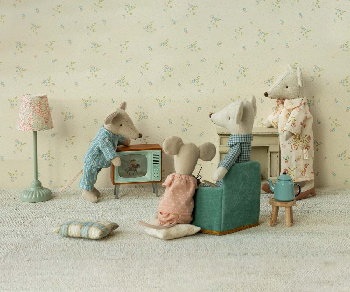 Maileg Television, Mouse - Image 2