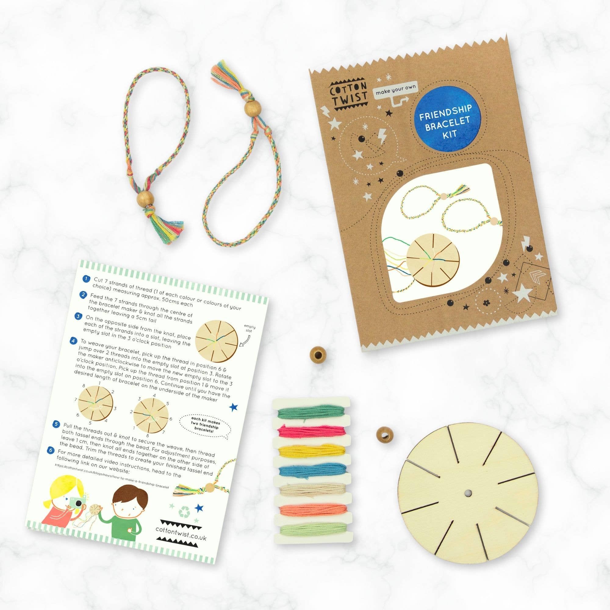 Cotton Twist Make Your Own Friendship Bracelet Kit