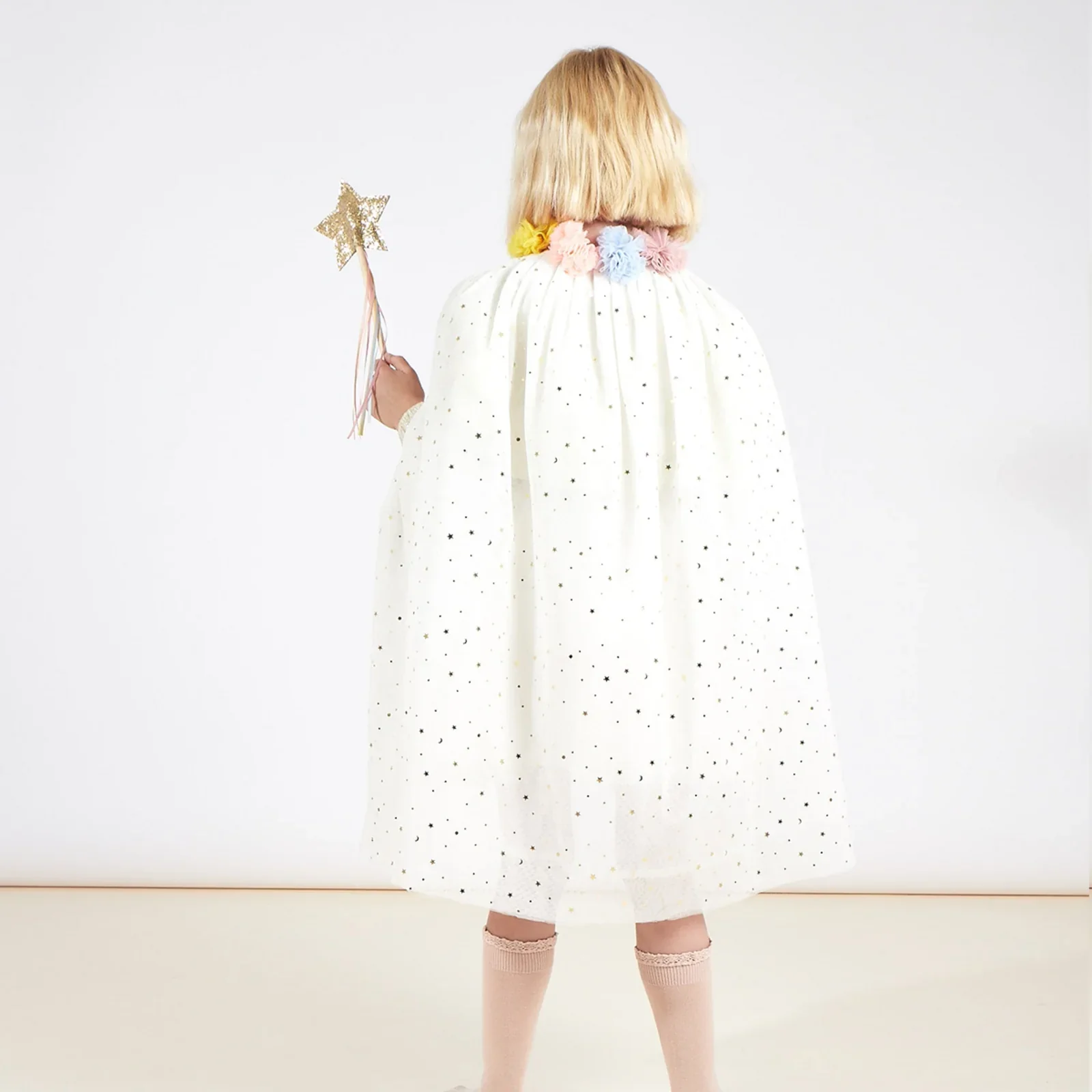 Meri Meri Pom Pom Collar Cape - Image 3