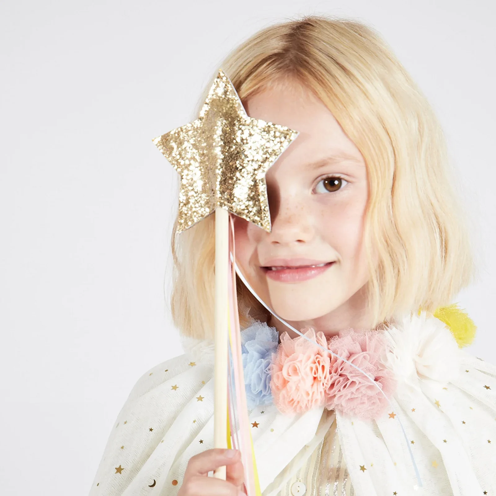 Meri Meri Pom Pom Collar Cape - Image 4