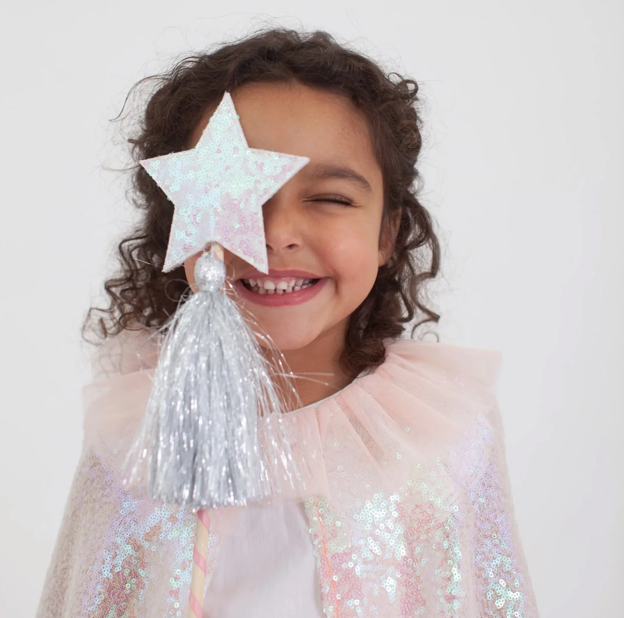 Meri Meri Iridescent Sequin Cape Costume - Image 6