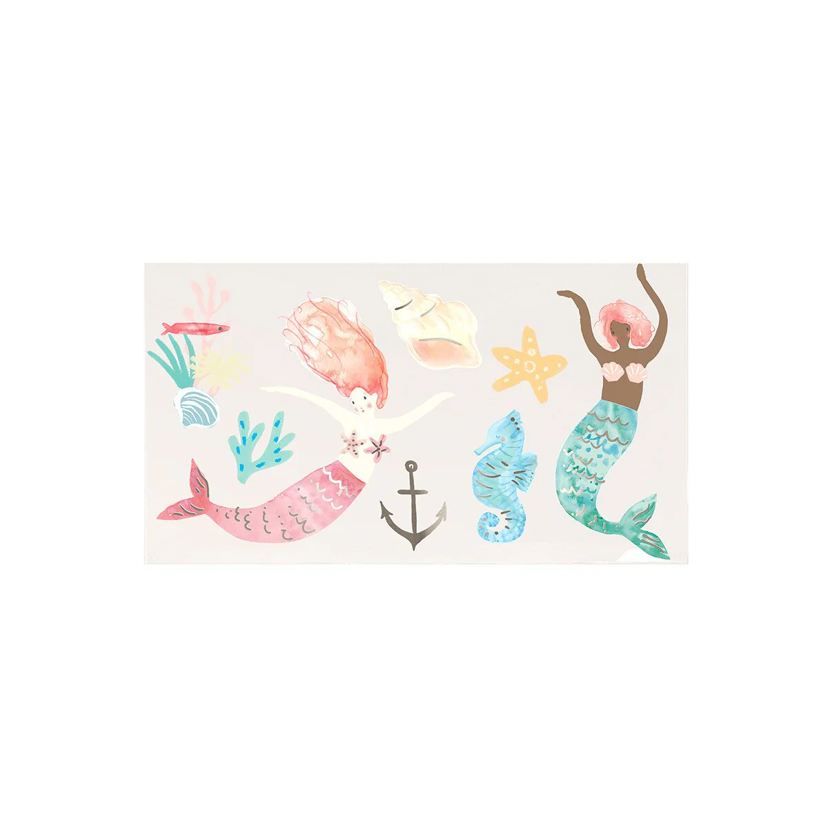 Meri Meri Mermaid Large Temporary Tattoos - Image 3