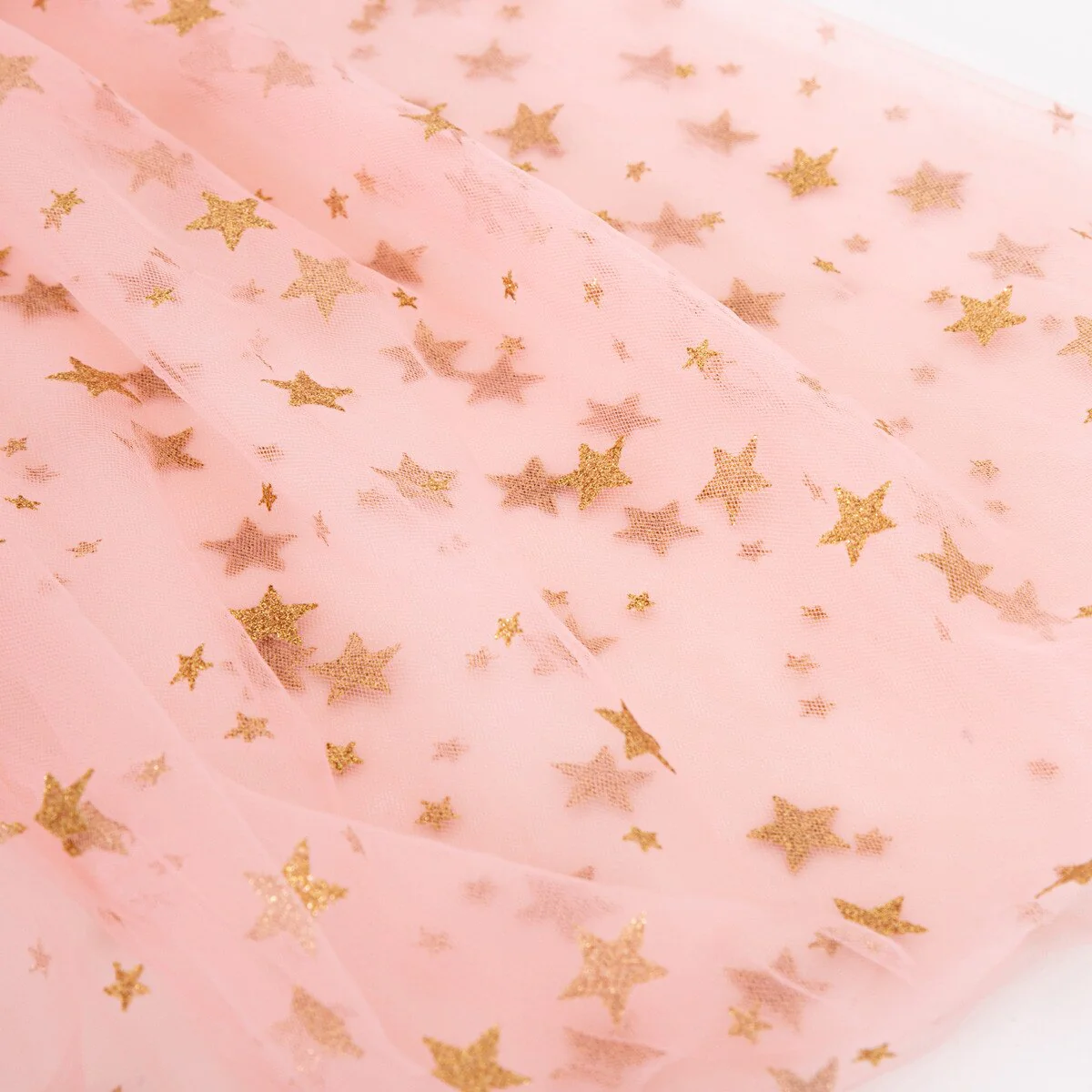 Meri Meri Pink Star Tulle Cape - Image 7