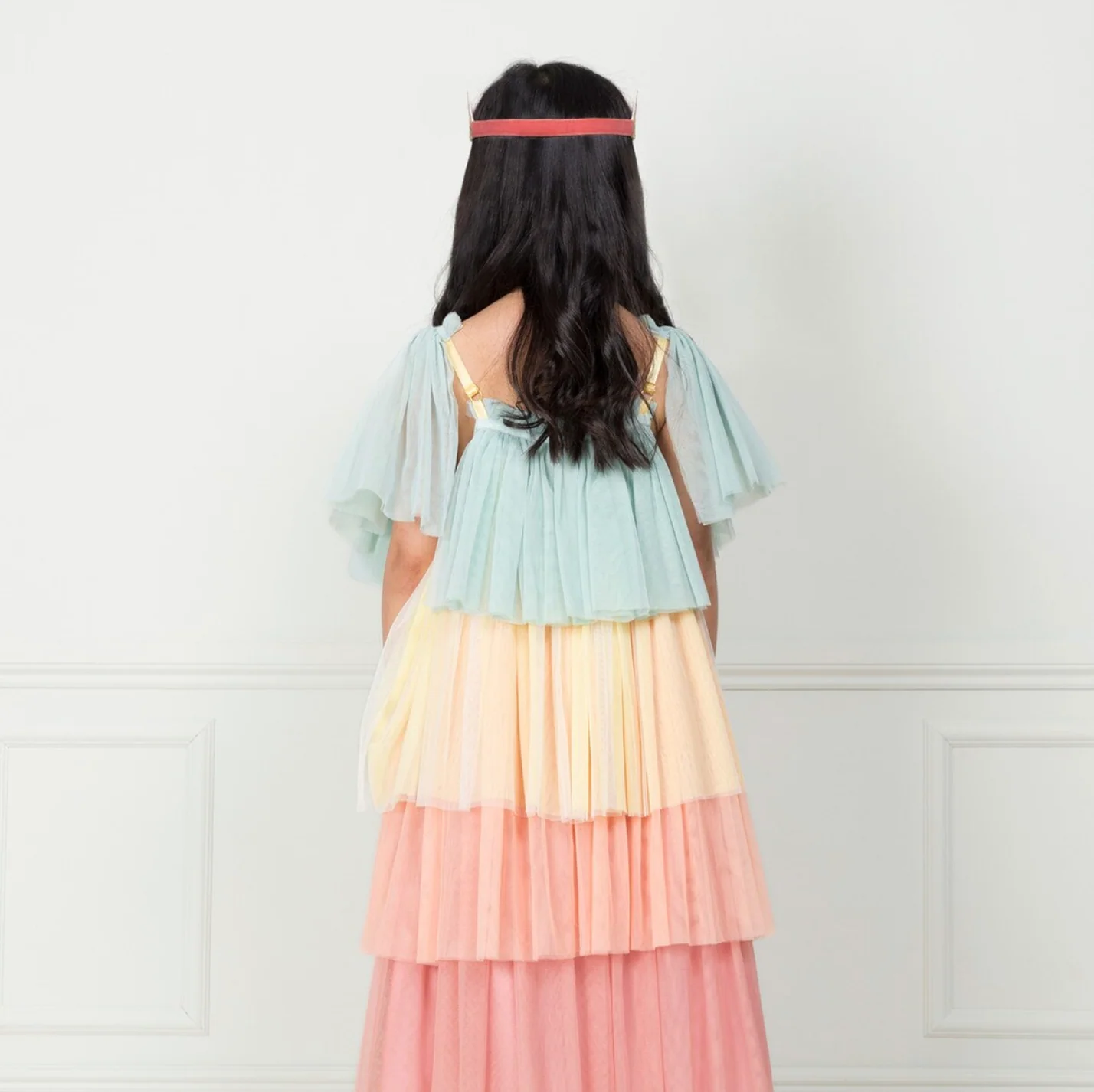 Meri Meri Rainbow Ruffle Princess Costume 5-6 Years - Image 5