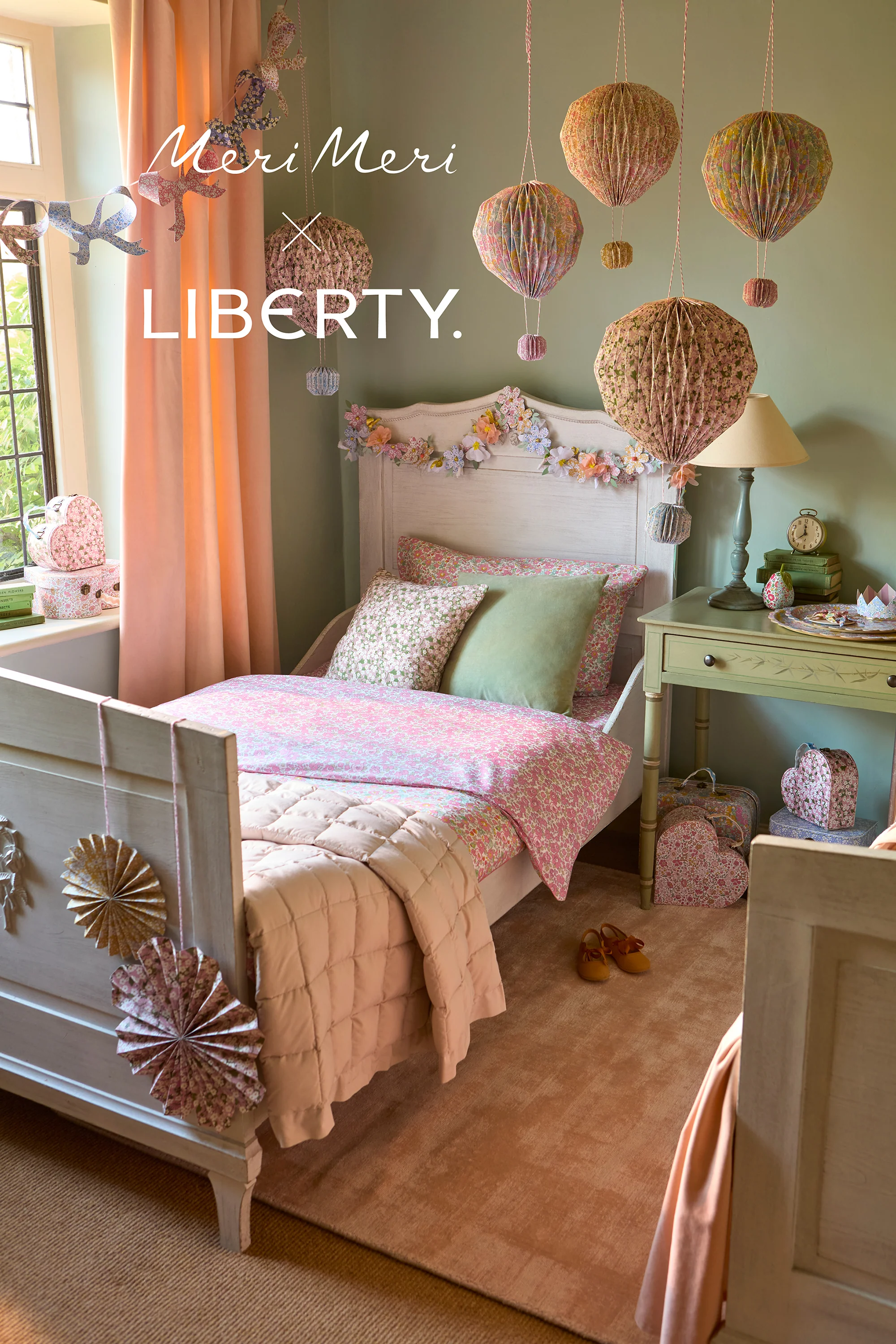 Meri Meri x Liberty Bow Garland - Image 4