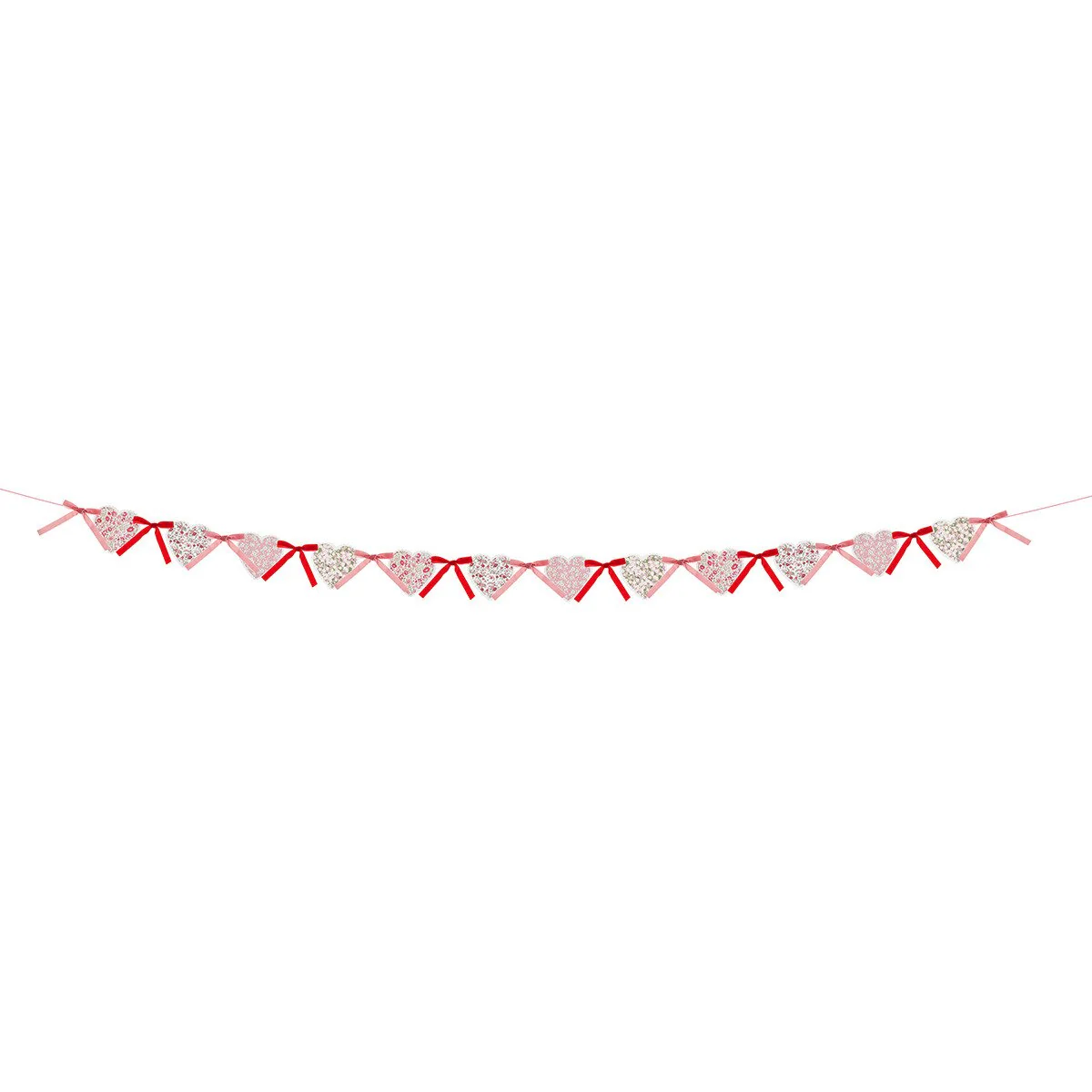 Meri Meri x Liberty Heart Garland - Image 3