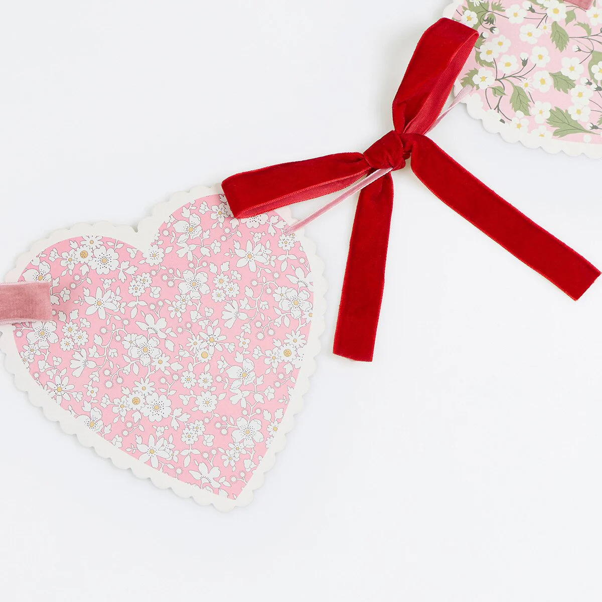 Meri Meri x Liberty Heart Garland - Image 4