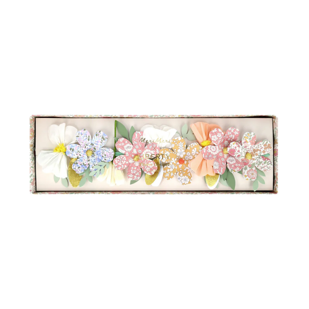 Meri Meri x Liberty Paper Flower Garland - Image 4
