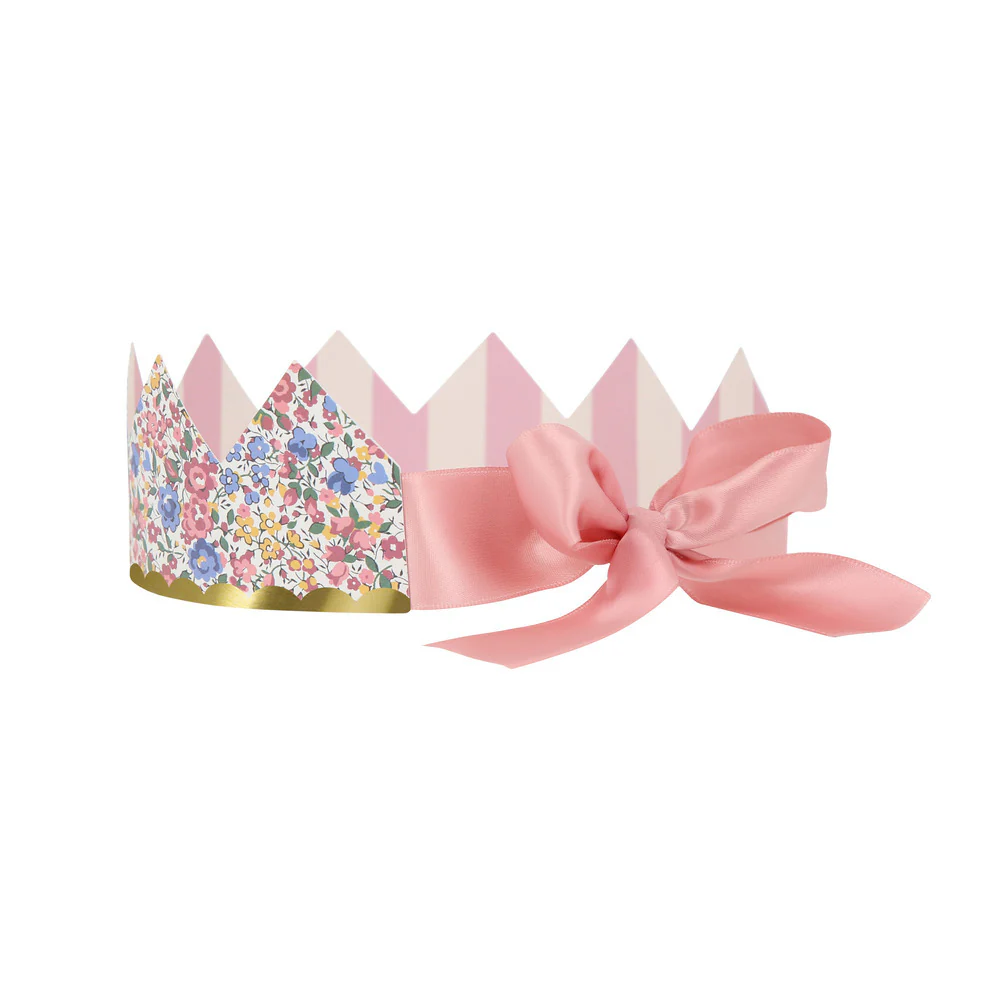 Meri Meri x Liberty Party Crowns ( 8 pack ) - Image 3