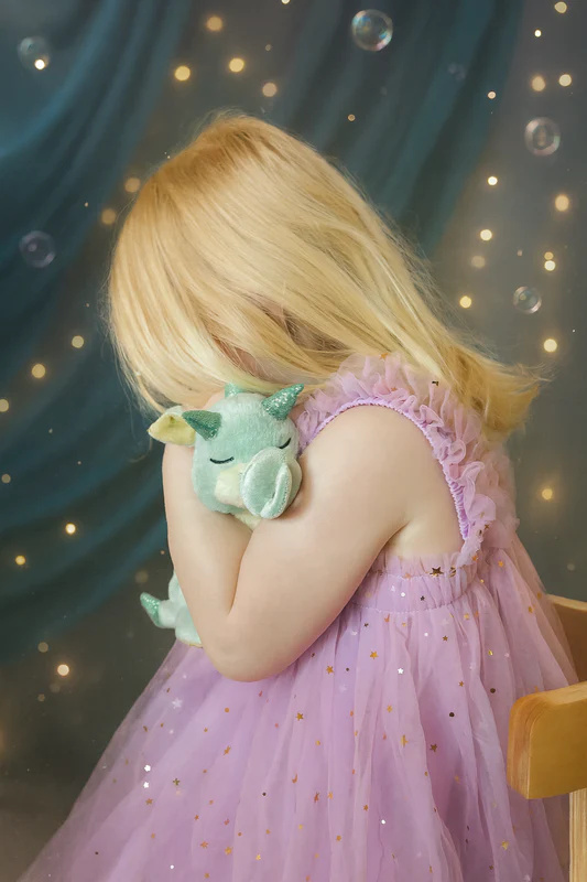 Olli Ella Binky Baby Dragon - Volt Green - Image 4