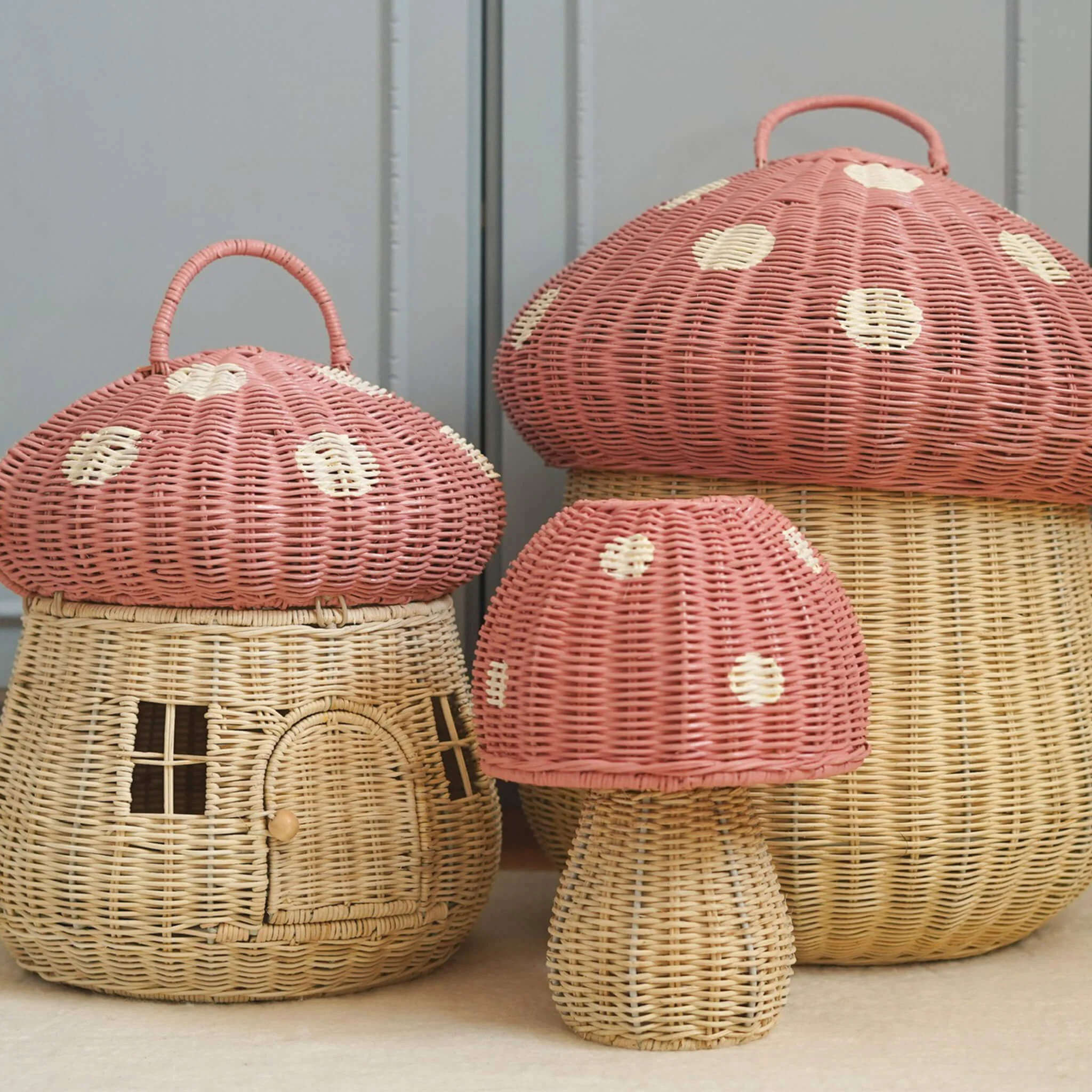 Olli Ella Mushroom Doll House - Musk - Image 8
