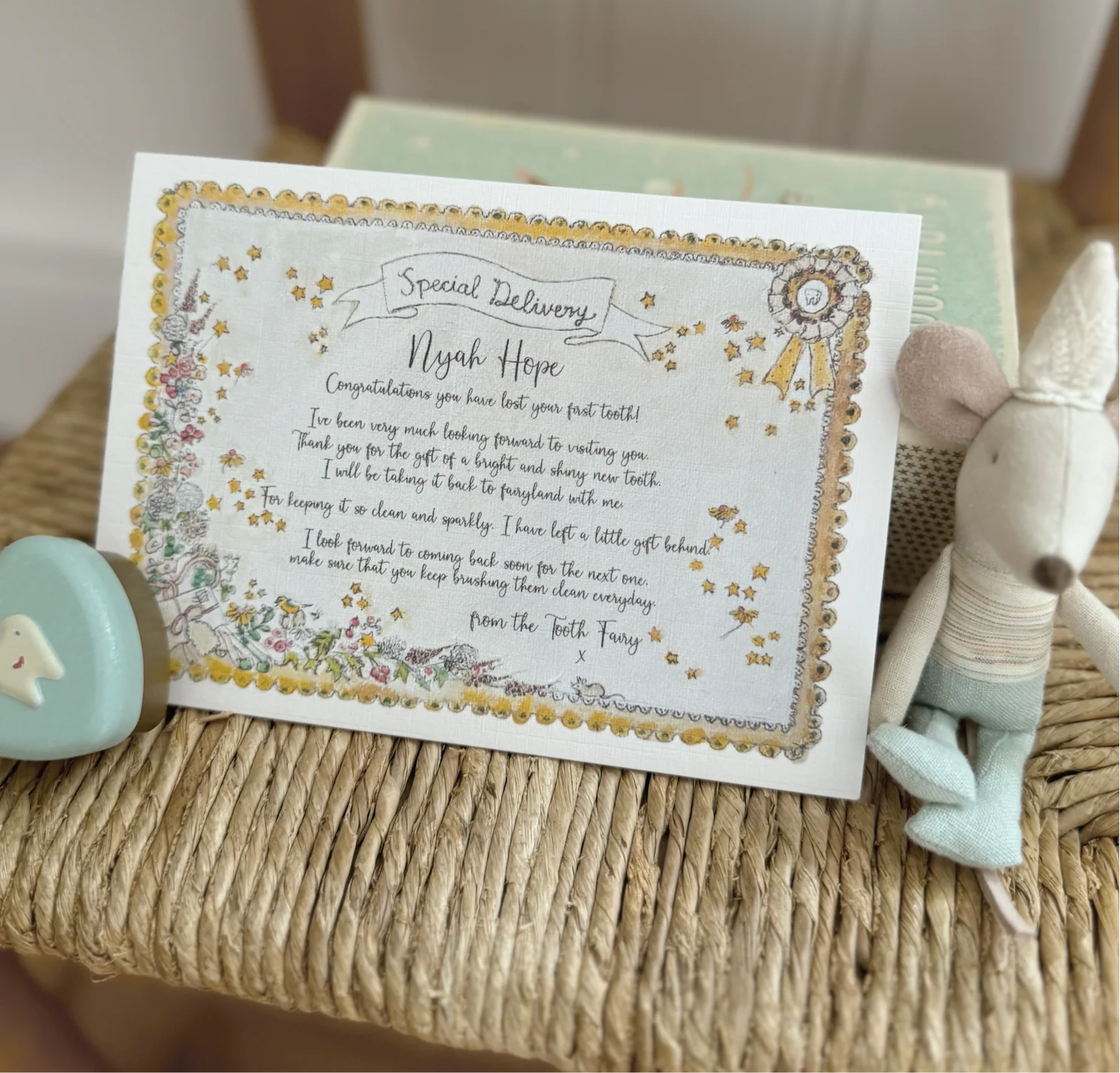 Personalised Tooth Fairy Letter Postcard (Digitial Download) - Image 5