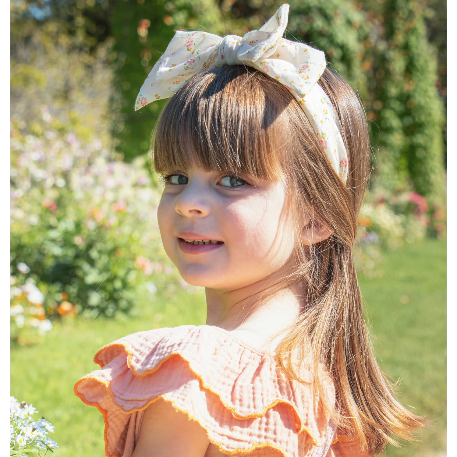 Rockahula Tiny Blossom Double Bow Headband - Image 2