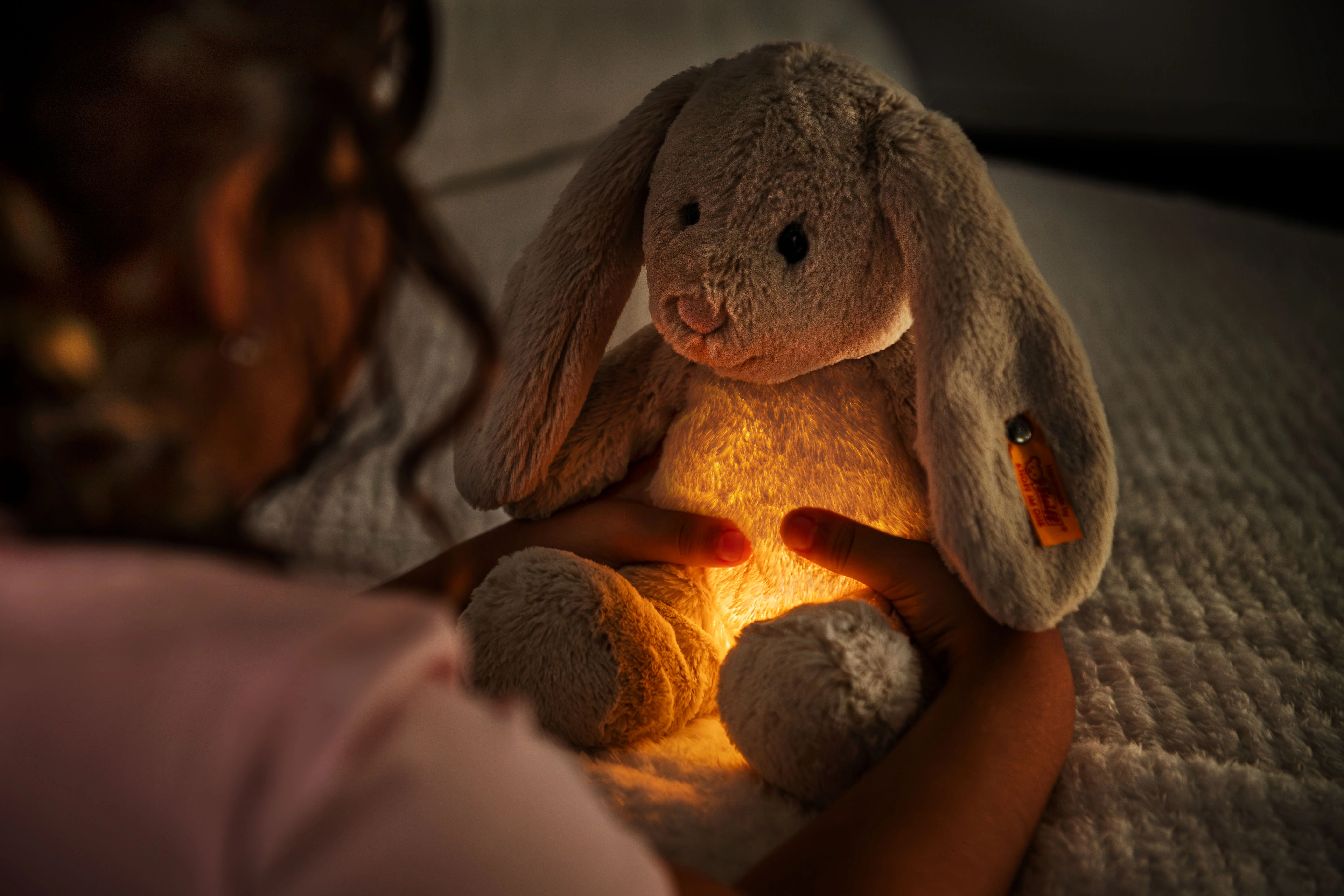 Steiff Light at Night Hoppie Rabbit Night Light - Image 6