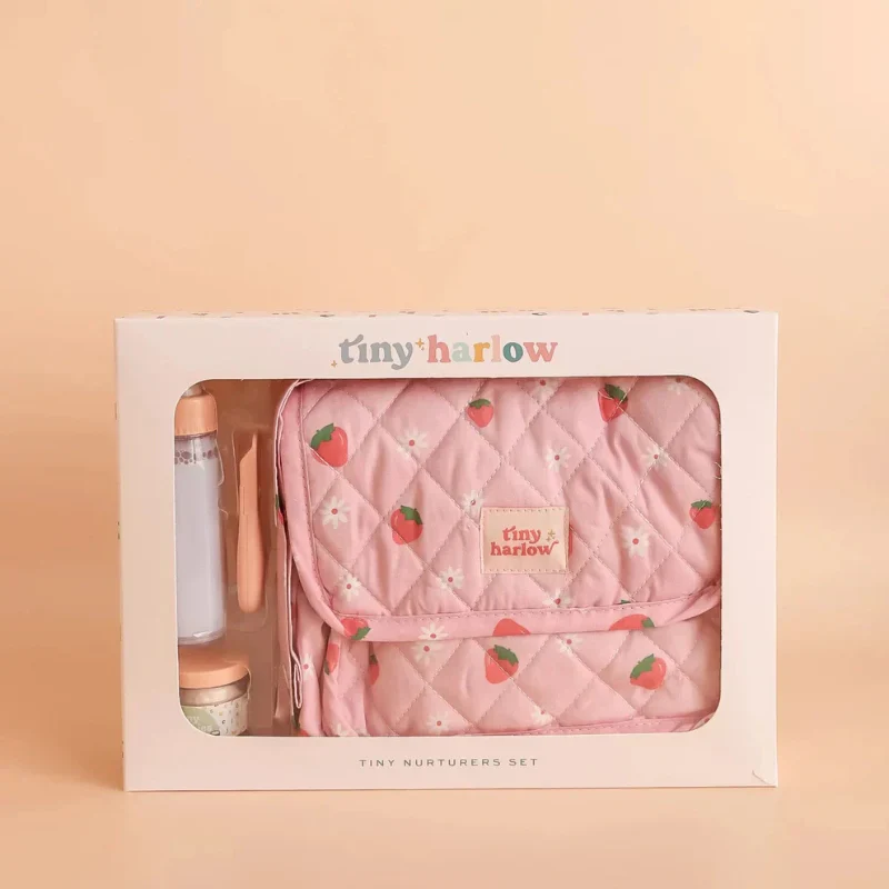Tiny Harlow Tiny Nurturers Set - Strawberry Picnic - Image 4